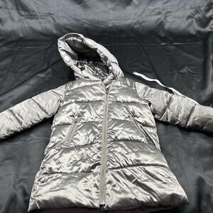 Baby Gap GIRLS Grey Thick Winter Jacket with Hood Size 4T